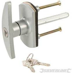 Silverline 671027 Maniglia Con Serratura Per Porta Del Garage 75 mm