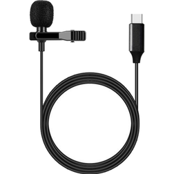 Lavalier-mikrofon/mygga för Samsung-enheter, USB-C