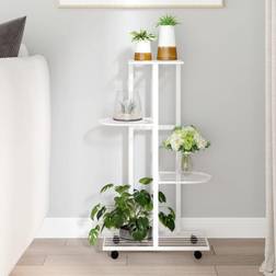 vidaXL blomsterstativ 4 niveauer jern Plantekasse