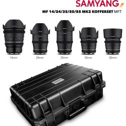 Samyang MF 14/24/35/50/85 MK2 VDSLR kuffert MFT