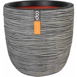 Capi Pot Boule Rib NL 35 x 34 cm Anthracite
