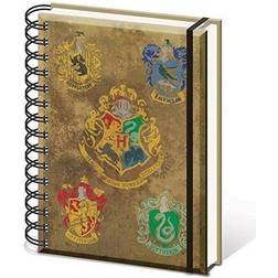 Pyramid Harry Potter Notebook A5 Hogwarts Crest