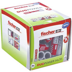 Fischer Cheville Duopower 14x70 mm Boíte De 20 - Rouge