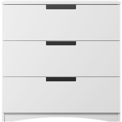 Furniturebox Classic børnekommode, m. 3 skuffer laminat