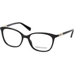 Longchamp LO 2696 001, including lenses, SQUARE Glasses, FEMALE