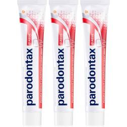 Parodontax Classic Zahnpasta Gegen Zahnfleischbluten Ohne Fluor 3x75 ml