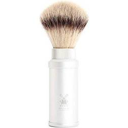 Mühle Travel Silver Anodised Aluminum Silvertip Fibre Travel Shaving Brush (31M530)