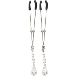Taboom Tweezers With Pearls Silver