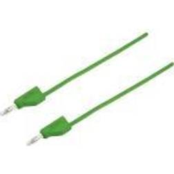 Voltcraft MSB-300 Cavo Di Misura Spina A Banana 4 mm 2.00 m Verde 1 Pz