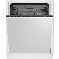 Beko BDIN3864, Fuldt Sort, Hvid