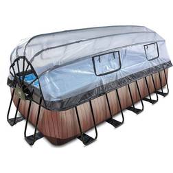 Exit Toys Exit Wood Pool 122x540 cm Brun