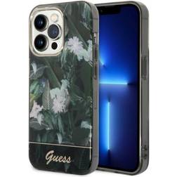 Guess GUHCP14LHGJGHA iPhone 14 Pro 6,1 zielony/green hardcase Jungle Collection