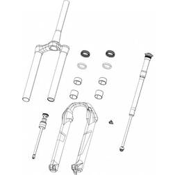 Rockshox 30 Gold TK Dæmperenhed 80-100 mm