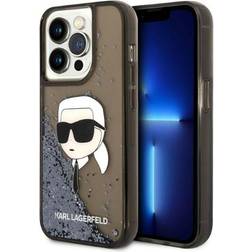 Karl Lagerfeld KLHCP14LLNKHCK iPhone 14 Pro 6,1 czarny/black hardcase Glitter Head