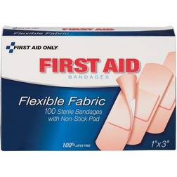 First Aid Only Fabric Bandages, Box Of