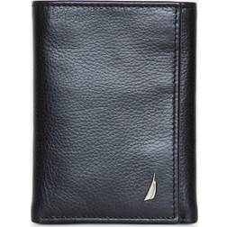 Nautica Leather Trifold Wallet - Light Grey - OS