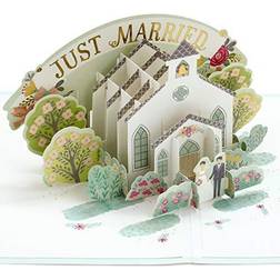 Hällmark Signature Paper Wonder Pop Up Wedding Card Happy Wedding Day