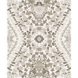 Mr. Kate Dried Flower Kaleidoscope Peel & Stick Wallpaper, Beig/Green