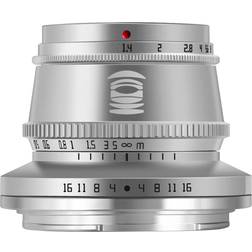 TTArtisan 35mm f/1.4 APS-C Lens for Sony E Silver