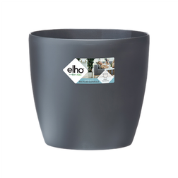 Elho Vaso Brussels Round Wheels 40 cm Anthracite ∅40cm
