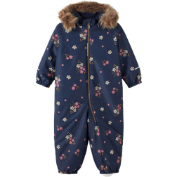 Name It Snow10 Flower Rain Snowsuits - Dark Sapphire (13202226)