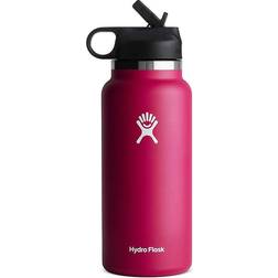 Hydro Flask Wide Mouth with Straw Lid Water Bottle 0.946L