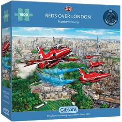 Gibsons Reds Over London 1000 Pieces