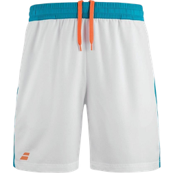 Babolat Play Shorts Men - White/Blue