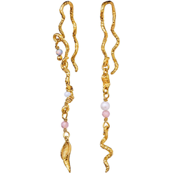 Maanesten Elisa Earrings - Gold/Multicolour/Pearls