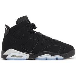 Nike Air Jordan 6 Retro GS - Black/ Metallic Silver