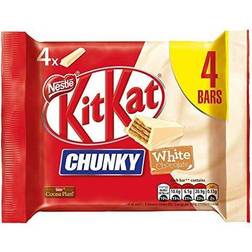 KitKat Chunky White Chocolate Bar, 160 g, Pack 4