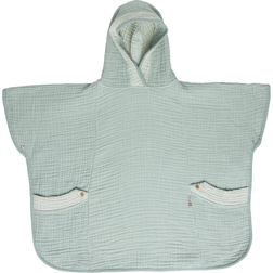 Bébé-Jou badeponcho Green Cotton Pink