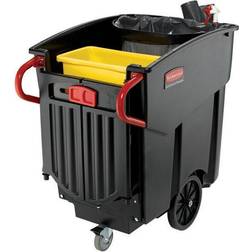 Rubbermaid Mega Brute Mobile Waste Collector Black