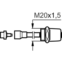 FM Mattsson Mora Armatur 709307.AE Temp.över.