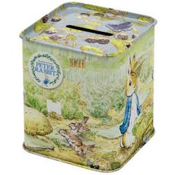 Beatrix Potter Rabbit Square Money Box