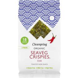 Clearspring NatureSource Seaveg Crispies Tang Chips Chili