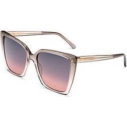 Jimmy Choo Lessie S-Kon Dam - Naken Glitter