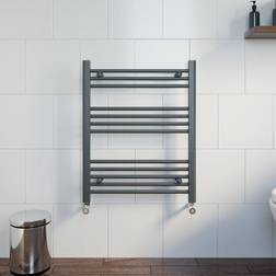 Modern Bathroom 750 Heated Towel Grey