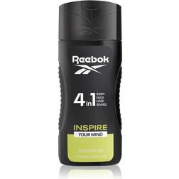 Reebok Inspire Your Mind Energigivande duschgel 4-i-1 250ml