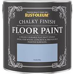 Rust-Oleum Chalky Floor Paint Powder Floor Paint Blue 2.5L