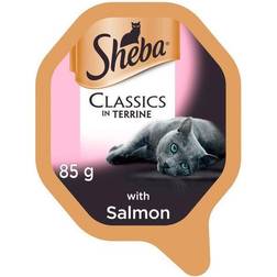 Sheba Tray Classics With Salmon 85g