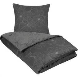 Borg Design Påslakanset satin Påslakan Grå (200x140cm)