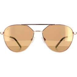 Serengeti Aviator Unisex Rose Gold Saturn Polarized Drivers