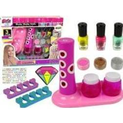 Nail Polish Kit Glitter Dispenser Nail Polish Sticker