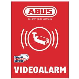 ABUS advarselsklistermærke, videoalarm