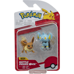 Jazwares Pokémon Battle Shinx og Eevee
