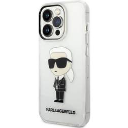 Karl Lagerfeld KLHCP14LHNIKTCT iPhone 14 Pro 6,1 transparent hardcase Ikonik