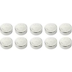 Voltcraft AG13 Knapcellebatteri LR 44 Alkali-mangan 140 mAh 1.5 V 10 stk