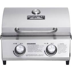 2-Burner Portable Tabletop Stainless Steel Propane