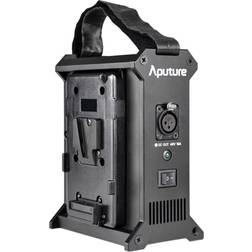 Aputure 2-Bay Battery Power Station for Nova P300c LED Soft Light, V-Mount